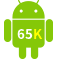 Aplicativo 65K para Android
